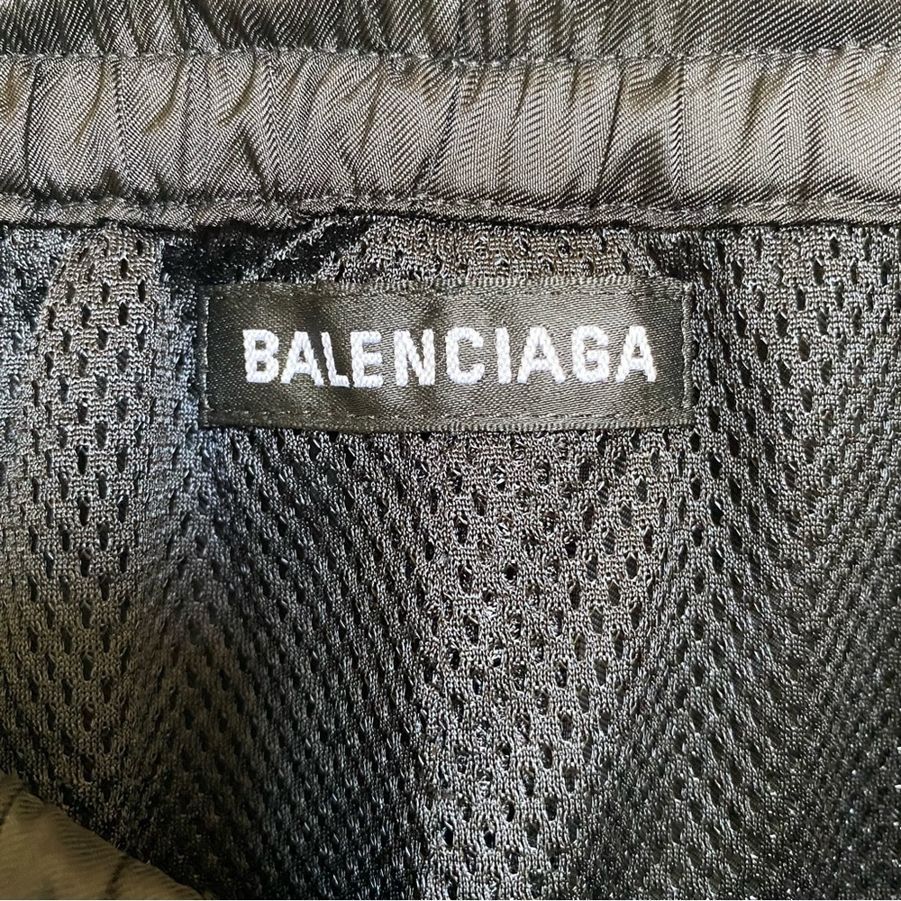 Authentic Balenciaga Drawstring Black Shorts Size Medium - Picture 7 of 16